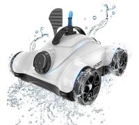 Robot aspirador automático para piscinas, con un potente motor de 150W y ciclos de limpieza programables
