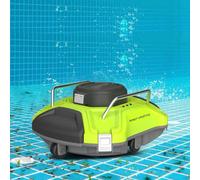 Robot aspirador para piscinas - Inalámbrico - 5000 mAh - 3.5 kg - Con función de estacionamiento automático - Verde