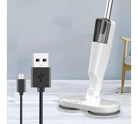 Robot aspirador y trapeador AIORBER, con pantalla táctil, conexión USB, potencia de 1000 Pa, ideal para suelos duros y superficies de hasta 120 m², color blanco
