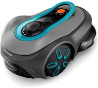 Robot cortacésped inteligente SILENO free, para áreas de hasta 800 m² (gris/turquesa, batería de iones de litio, con gateway inteligente, tecnología LONA)