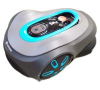 Robot cortacésped inteligente SILENO max, para áreas de hasta 800 m² (gris/turquesa, batería de iones de litio, tecnología LONA)