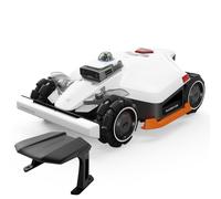 Robot cortacésped Mammotion LUBA 3 AWD 3000 con garaje, inalámbrico, para céspedes de hasta 3000 m², visión 360° LiDAR+NetRTK+AI, mapeo-auto, 4G, APP