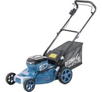 Robot De Corte De Césped A Batería, 46 Cm, 2 * 18V, 2 * 5.0Ah, Chasis De Acero + Accesorios - Ded6997X-2A5