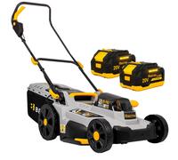 Robot De Corte De Césped Eléctrico A Batería, Motor Sin Escobillas, 43 Cm, 40V, 2 Baterías De 12Ah, Alta Potencia, De La Mejor Calidad