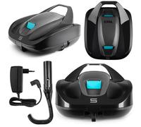 Robot de limpieza de piscinas COIL - Robot aspirador para piscinas - Aspirador de piscinas inalámbrico - Limpiador de piscinas sin cable - 100 minutos de autonomía - Resistente al agua IPX8 - Funciona