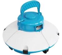 Robot de limpieza para piscinas Bestway Frisbee, autónomo, para piscinas de fondo plano de hasta 5x3 metros, con batería, color azul