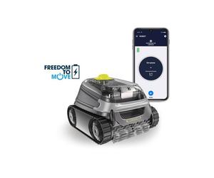 Robot de piscina automático Zodiac CNX-Li 5220 iQ inalámbrico para piscinas de hasta 10 x 5 m gris - Nuevo