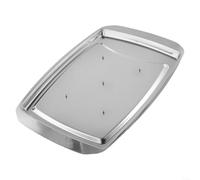 Robusto parrilla de acero inoxidable para aves de corral 35 cm | Para una construcción robusta, duradera, perfecta para barbacoa y horno, fácil cuidado