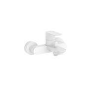 ROCA A5A026EB00 CALA Grifo Monomando Baño-Ducha Con Inversor Automático Blanco Mate - ref: A5A026EB00