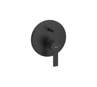 ROCA A5A0B5FNB0 TARGA Grifo Monomando Empotrable para Baño-Ducha con Inversor Automático Negro Mate
