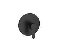 Roca A5A2A09NB0 - Mezclador monomando L20 empotrable para baño o ducha Nego mate