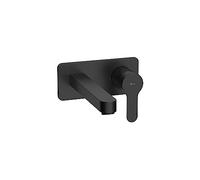 Roca A5A3L09NB0 - Mezclador monomando empotrable L20 para lavabo, Cold Start Negro mate