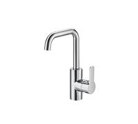 ROCA A5A4009C00 L20 Grifo Monomando Lavabo Maneta Lateral con Desagüe Automático Cromo - ref: A5A4009C00