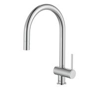 Roca A5A811FC00 Mezclador Cocina Caño U, Coleccion Ona, Caño Extraíble, Cromado