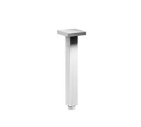ROCA A5B1050C00 Soporte para rociador de techo de 10 cm fabricado en latón con acabado en cromo