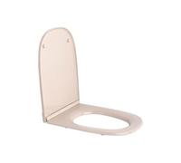 Roca A801327194 Colección Dama Retro - Asiento y Tapa, Color Vison Bahamabeig.