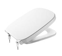 Roca A8019D2004 Colección Debba- Asiento y tapa con caída amortiguada, color blanco