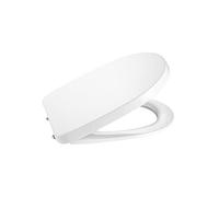 Roca A801B2000B Asiento y Tapa Supralit, Debba Round, Blanco