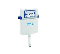 ROCA BASIC TANK ONE A890070200 Cisterna compacta empotrable con doble descarga para inodoro de tanque alto - Sin placa pulsadora