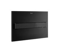 Roca A890188206 Placa Accionamiento Descarga Dual, PL7 Dual, Color Negro Mate