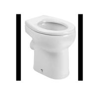 Roca Baby A344PB7000 - Inodoro de Suelo con Cisterna Empotrada, Salida Horizontal, Blanco