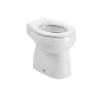 Inodoro infantil con salida vertical de 29,5 cm fabricado en porcelana con acabado en color blanco Baby Roca