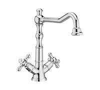Roca Carmen grifo para lavabo de pie cromo A5A384BC00