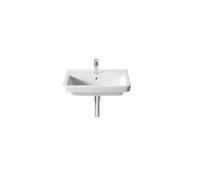 ROCA DAMA A327786000 Lavabo para instalación a mural de 55 cm fabricado en porcelana de color blanco