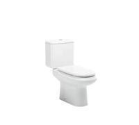 Roca Dama - Inodoro de Pie Completo, Salida Horizontal, Blanco - Multiclean Shower toilet Premium