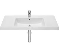 Roca Gap lavabo 100x46 cm rectangular clásico-con encimera blanco brillante A3270MA000