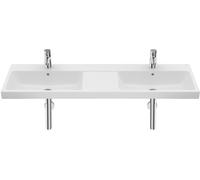 Roca Gap lavabo 140x46 cm rectangular clásico-doble blanco brillante A3270MUS00