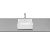Roca Gap lavabo 39x37 cm rectangular sobre encimera blanco brillante A3270ML000
