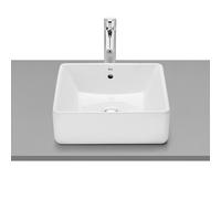 Roca Gap lavabo 39x37 cm rectangular sobre encimera blanco brillante A3270MLS00