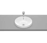 Roca Gap lavabo 39x39 cm circular empotrado blanco brillante A3270Y3S00