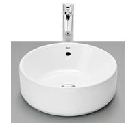 Roca Gap lavabo 39x39 cm circular sobre encimera blanco brillante A3270MJ000