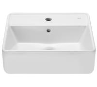 Roca The Gap - Lavabo sobre encimera 42x39 cm, con rebosadero, orificio para grifo, blanco A3270MM000