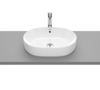 Roca Gap lavabo 55x39 cm oval sobre encimera blanco brillante A3270Y1S00