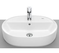 Roca Gap lavabo 55x40 cm oval sobre encimera blanco brillante A3270Y0000