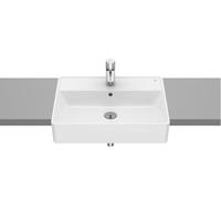 Roca Gap lavabo 55x42 cm rectangular empotrado blanco brillante A3270YG000
