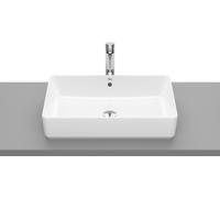 Roca Gap lavabo 60x37 cm rectangular sobre encimera blanco brillante A3270Y2S00