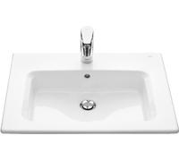 Roca Gap lavabo 60x46 cm rectangular para mueble blanco brillante A3279A8000