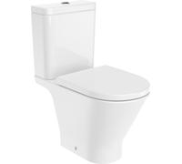 Roca Gap Round taza de inodoro compacto blanco A3420N8000