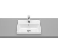 Roca Gap Square lavabo 42x39 cm rectangular empotrado blanco brillante A3270Y9S00
