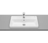 Roca Gap Square lavabo 60x39 cm rectangular empotrado blanco brillante A3270YA000