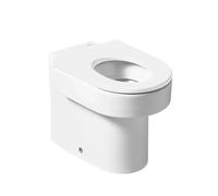 Roca Happening A347115000 - Inodoro de Suelo con Cisterna Empotrada, Salida Dual, Blanco - Color amarillo