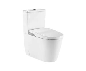 Roca Inspira - Bidé electrónico In-Wash con cerámica, desagüe Vario, Dual Flush, SlowClose, Rimless, blanco A80306L001