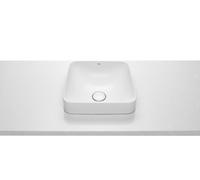 Roca Inspira lavabo 37x37 cm cuadrada empotrado blanco brillante A32753R000