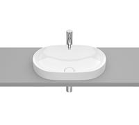 Roca Inspira lavabo 55x37 cm oval empotrado blanco brillante A327527000