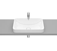 Roca Inspira lavabo 55x37 cm rectangular empotrado blanco brillante A327534000