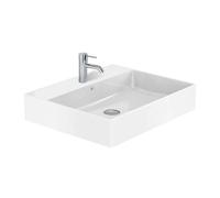 Roca Inspira - Lavabo 60x49 cm, con rebosadero, orificio para grifo, blanco A32752C000